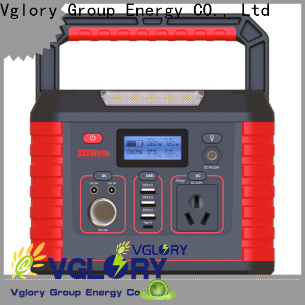 Vglory durable battery power station factory supply