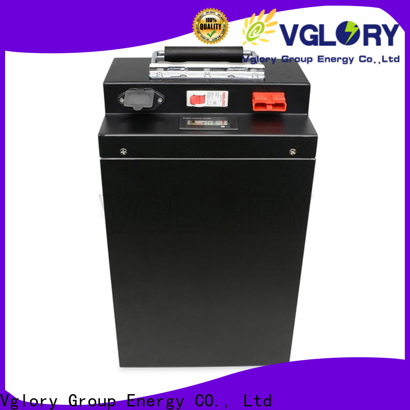 Vglory durable rechargeable lithium batteries supplier for UPS