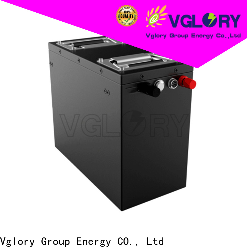 Vglory forklift battery factory price for solar storage