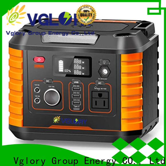 Vglory custom powerstation camping factory supply fast delivery