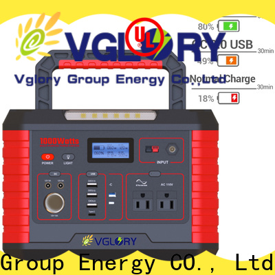 Vglory best portable power station factory supply