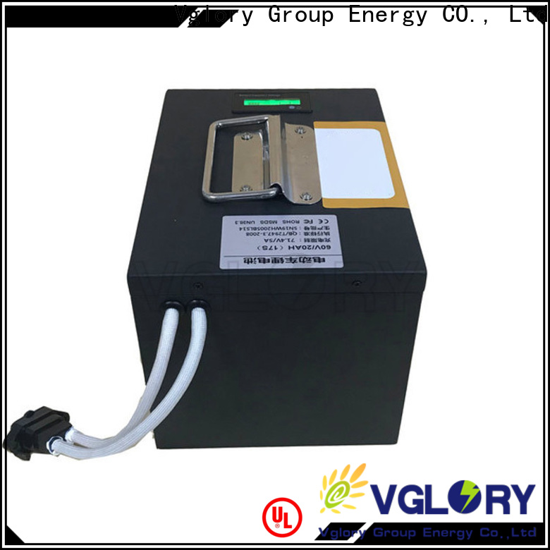 Vglory quality wheelchair batteries supplier for military medical