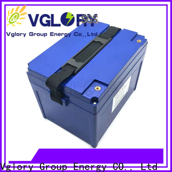 Vglory durable rechargeable lithium batteries supplier for military medical