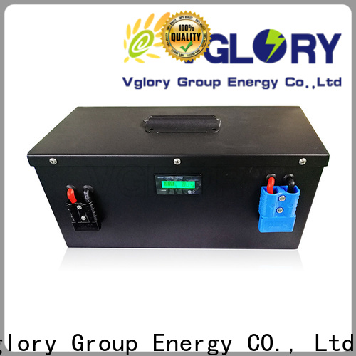 Vglory sturdy solar battery supplier for solar storage
