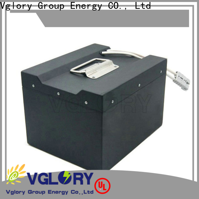 Vglory practical forklift battery factory price for solar storage