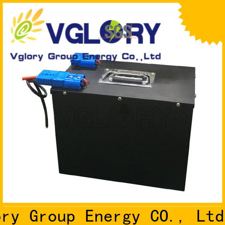 Vglory durable 48v lithium ion battery supplier for military medical