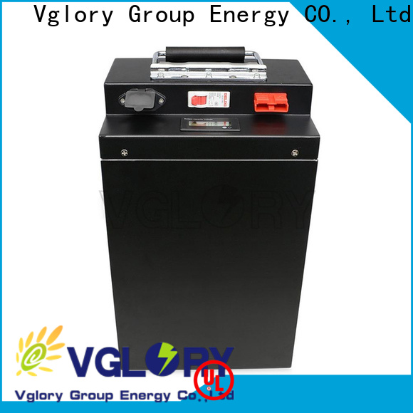 Vglory 48v lithium ion battery factory price for solar storage
