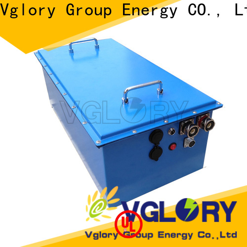 Vglory sturdy solar battery storage wholesale for UPS