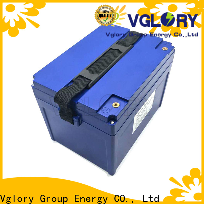 Vglory forklift battery supplier for military medical