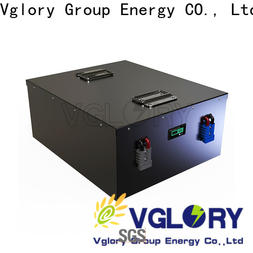Vglory lithium ion solar battery factory price for solar storage