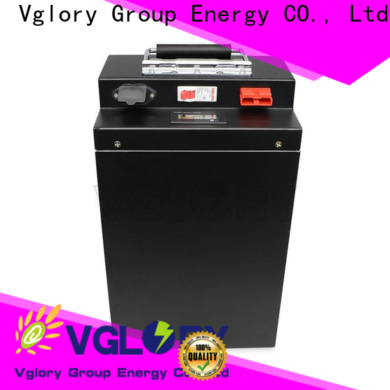 Vglory quality lithium ion car battery supplier for military medical