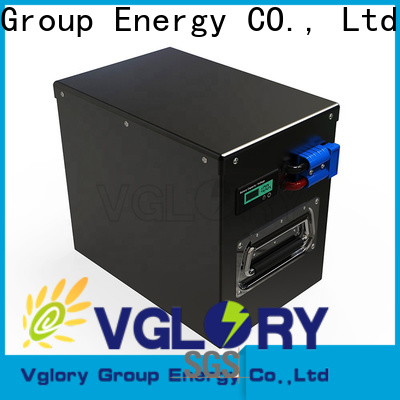 Vglory solar battery supplier for solar storage