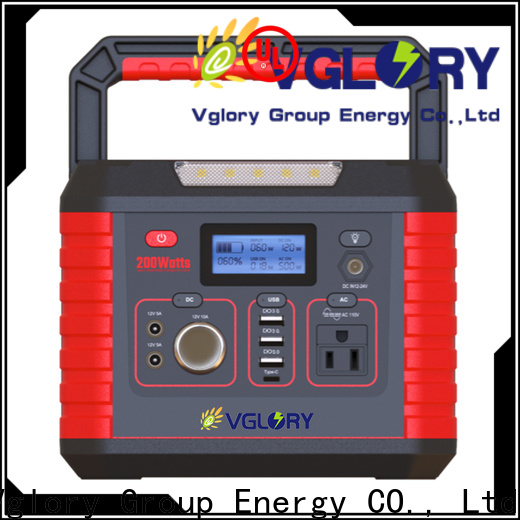 Vglory high-quality portable solar power station outdoor for wholesale