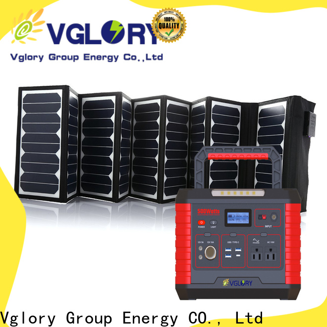 Vglory solar generator for homes manufacturer fast delivery