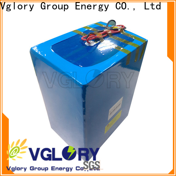 Vglory non-polluting lithium motorcycle battery wholesale for e-wheelchair