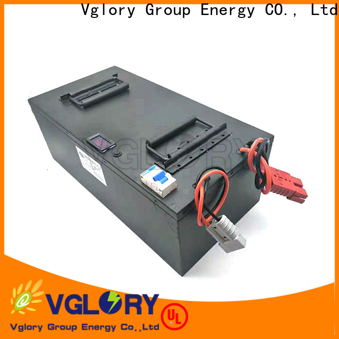 Vglory professional solar battery storage supplier for UPS