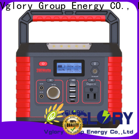 Vglory durable portable charging station outdoor