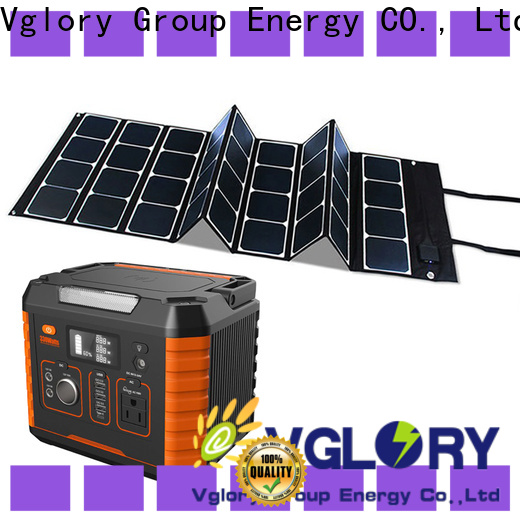 Vglory solar powered generator for home factory fast delivery