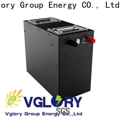 Vglory durable lithium ion rv battery personalized for solar storage