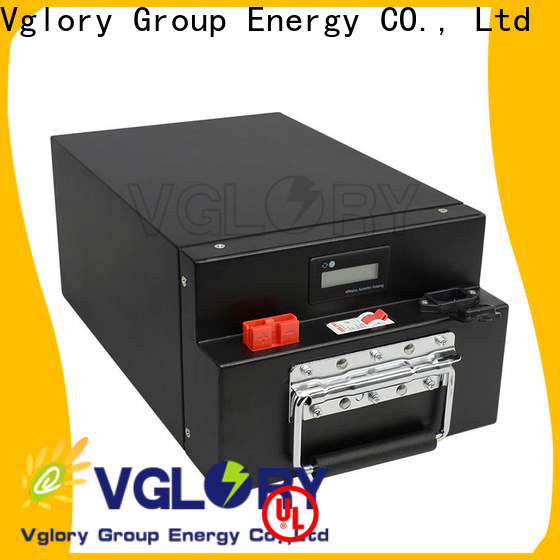 Vglory lithium ion solar battery personalized for telecom