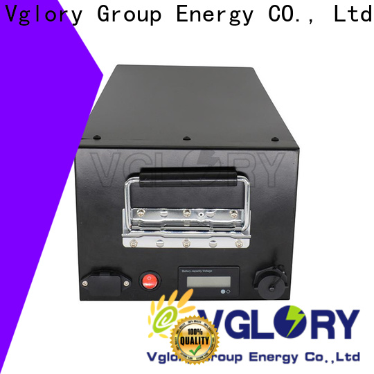 Vglory stable solar battery supplier for solar storage