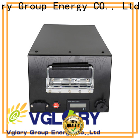Vglory sturdy lithium ion solar battery personalized for military medical