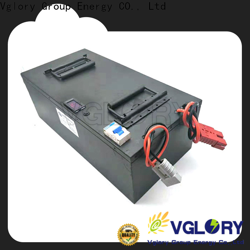 Vglory stable solar power battery storage factory price for UPS