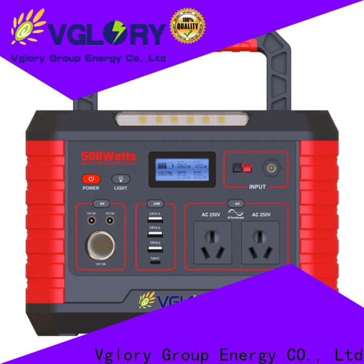 Vglory custom portable charging station outdoor fast delivery