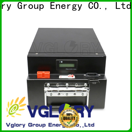 Vglory professional solar battery factory price for telecom