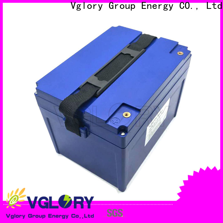 Vglory lithium car battery factory price for telecom
