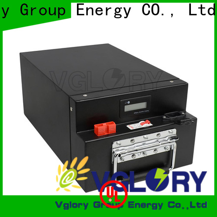 Vglory solar panel battery storage wholesale for UPS
