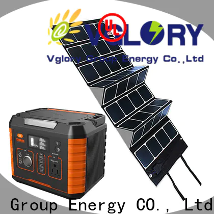 Vglory portable solar power generator factory for wholesale