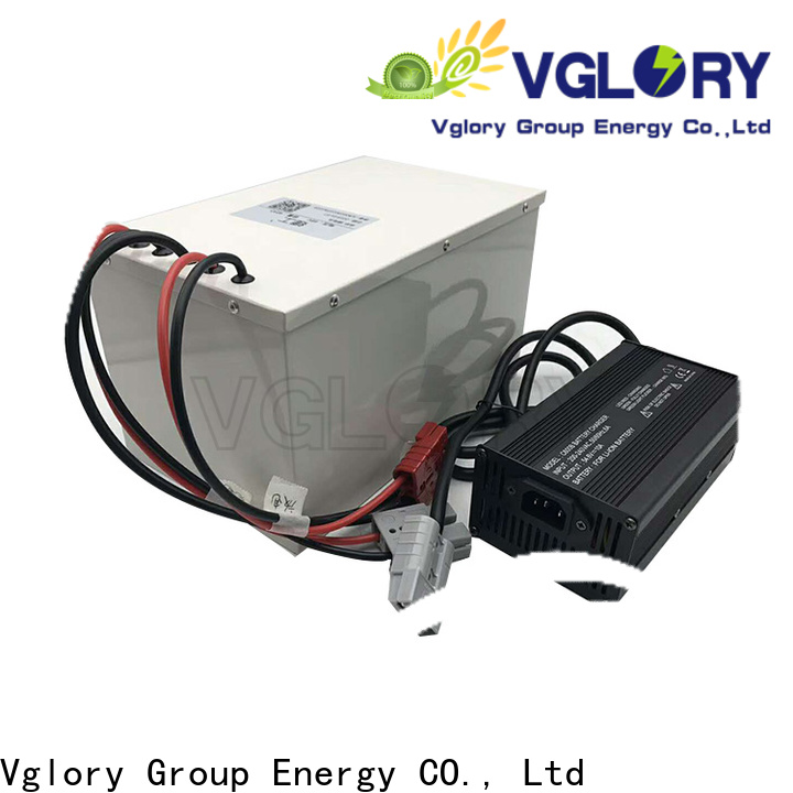Vglory quality lithium ion car battery factory price for solar storage