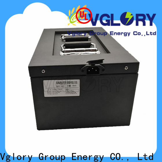 Vglory practical lithium car battery factory price for military medical