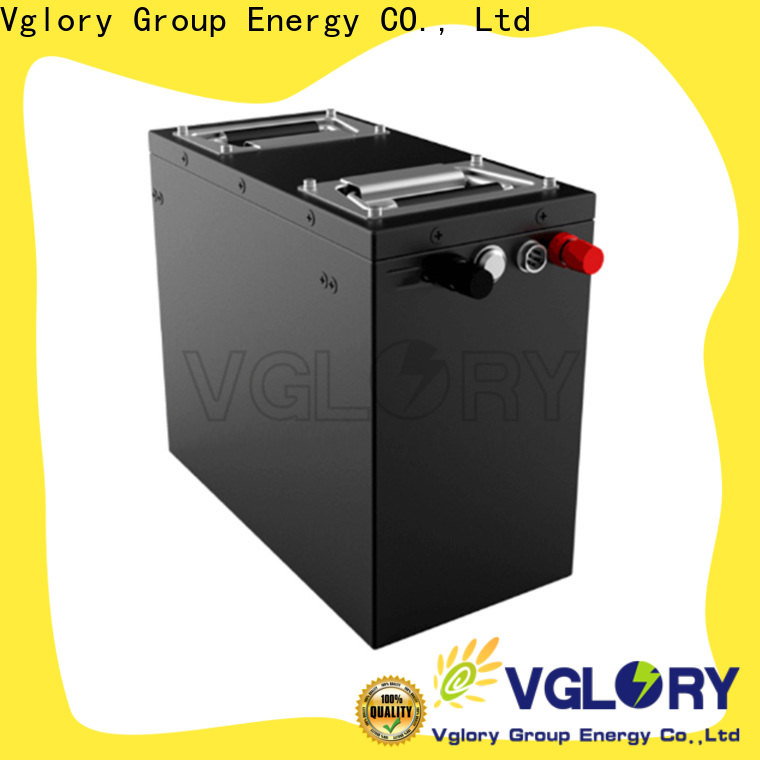 Vglory lithium battery pack supplier for solar storage