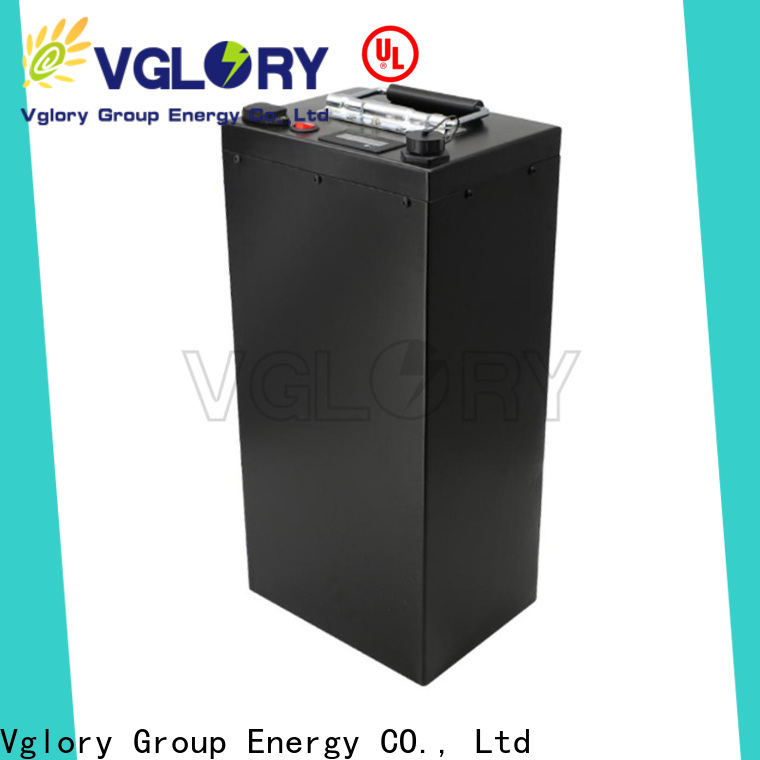 Vglory durable forklift battery supplier for solar storage