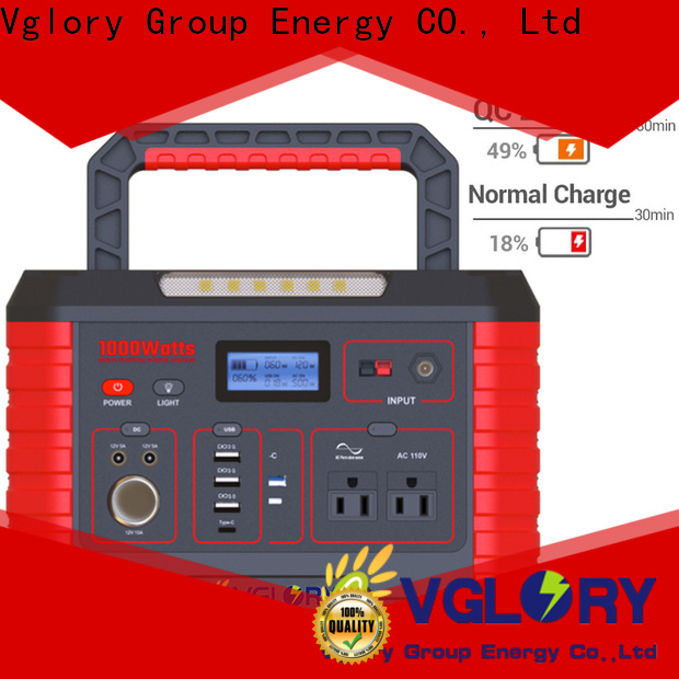 Vglory portable power station for camping factory supply fast delivery