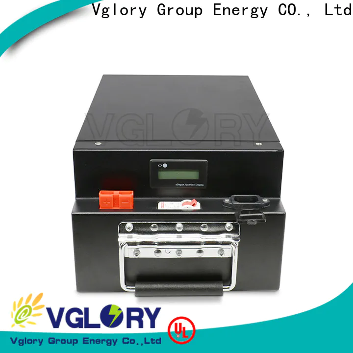 Vglory reliable lithium solar batteries wholesale for UPS