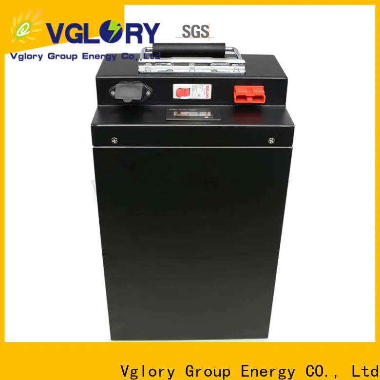 Vglory quality lithium batteries supplier for telecom