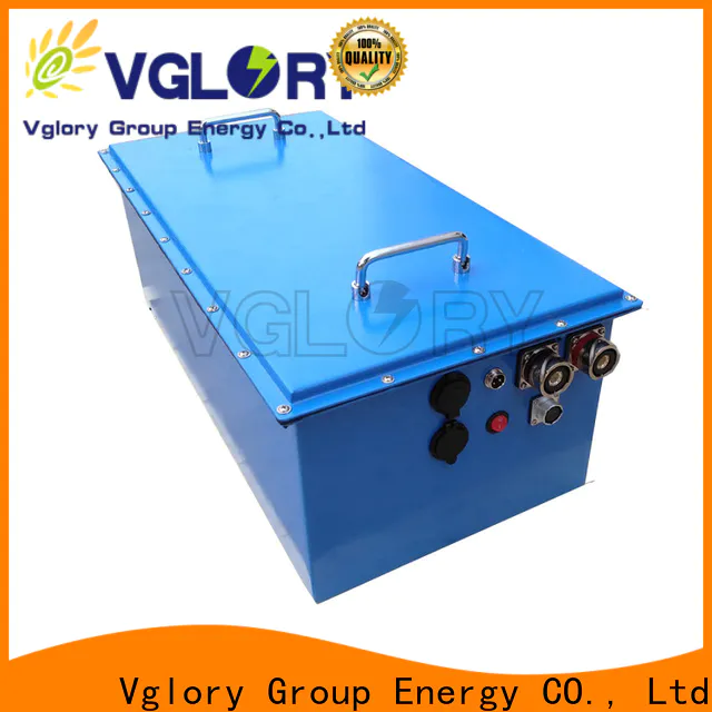 Vglory lithium ion solar battery supplier for military medical