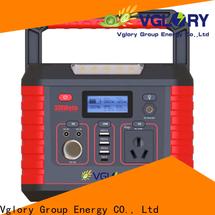 Vglory high-quality portable power station for camping bulk supply fast delivery
