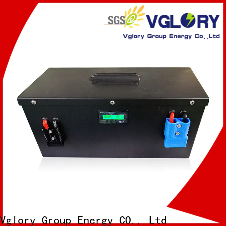 Vglory professional lithium ion solar battery factory price for telecom