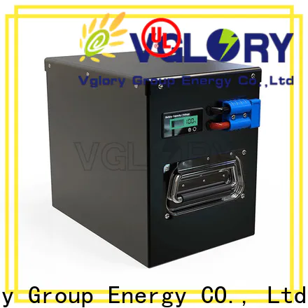Vglory solar panel battery storage factory price for solar storage