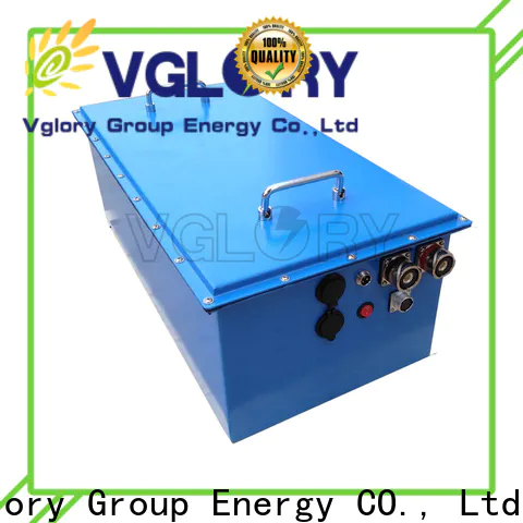 Vglory deep cycle battery solar supplier for telecom