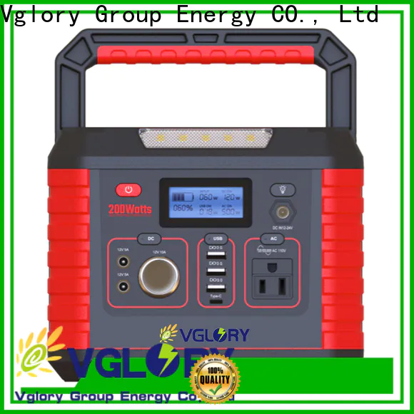 Vglory portable power station for camping outdoor fast delivery