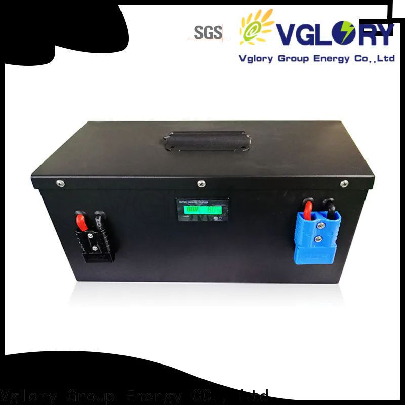 Vglory sturdy deep cycle battery solar supplier for telecom