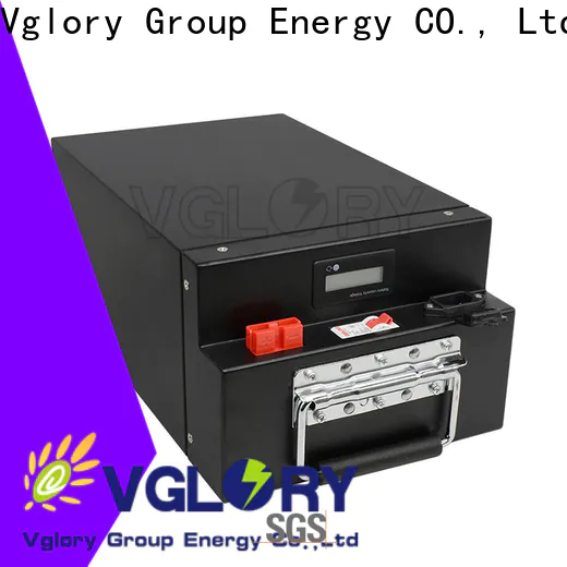 Vglory stable solar power battery storage supplier for military medical