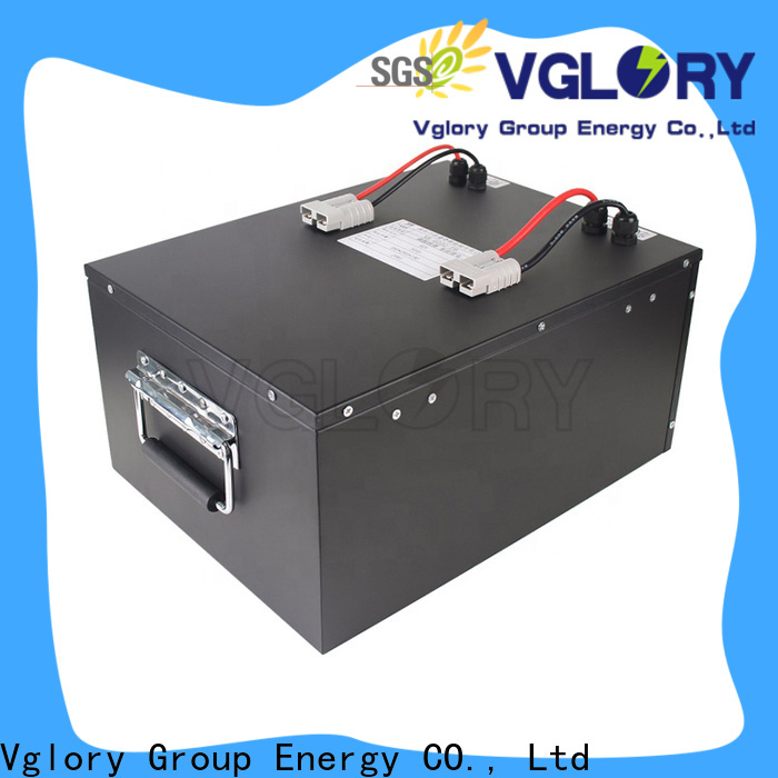 Vglory electric golf cart batteries supplier for e-forklift