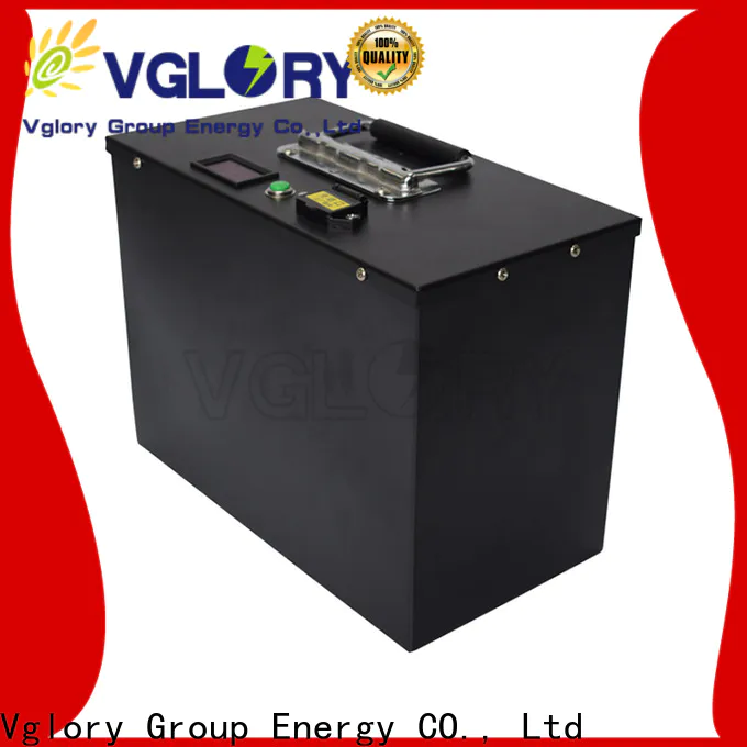 Vglory safety best golf cart batteries supplier for golf trolley