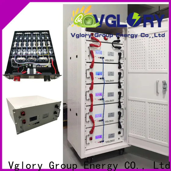 Vglory solar panel battery bank wholesale for customization